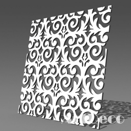 Резная 3D перегородка С26 Дамаск